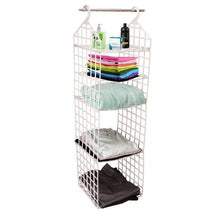 MULTIPURPOSE 5 LAYER FOLDING CLOTHES STORAGE RACKS||CLOSET FOR STUDENTS WARDROBE SHELVES SOCKS, SCARF, T-SHIRT, ETC||HANGING ORGANIZER STORAGE HOLDERS & RACKS